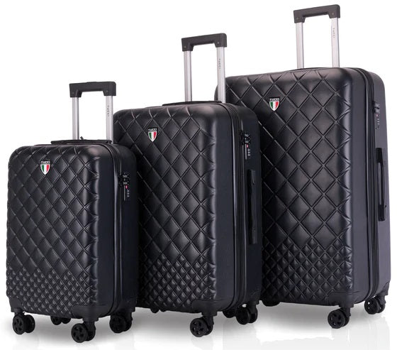 Tucci 3-Piece Luggage Set - Trapunta