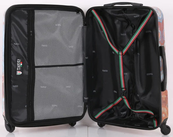 Tucci 3-Piece Luggage Set - Turkish Marble