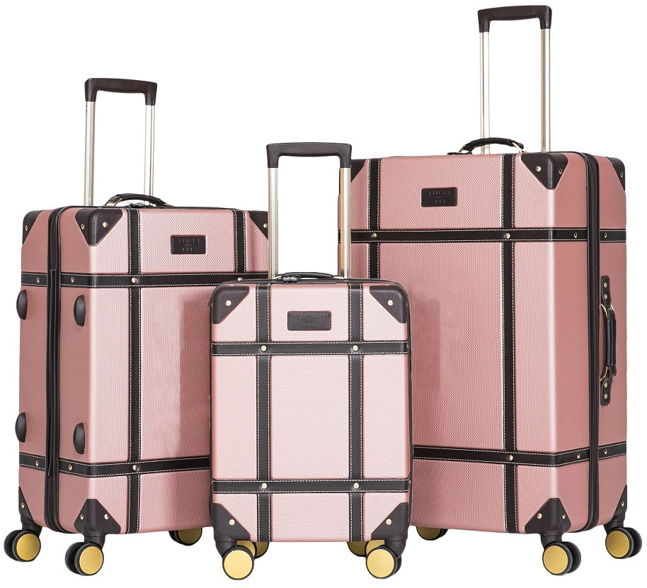 Tucci 3-Piece Luggage Set - Vintage