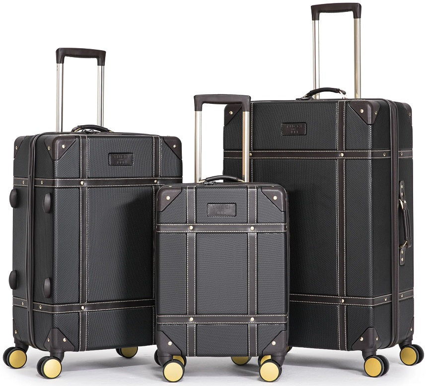 Tucci 3-Piece Luggage Set - Vintage